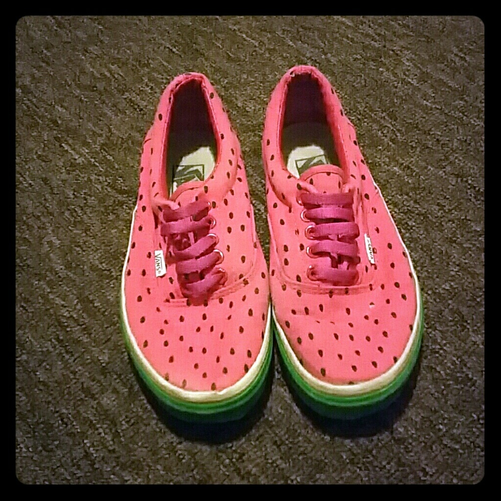 Rare watermelon vans